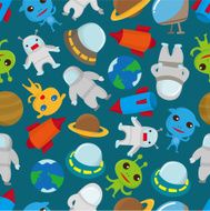 Seamless space pattern N20