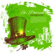 St Patrick&#039;s day background N17