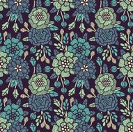 Seamless Floral Pattern N229