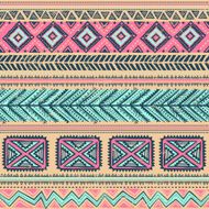 Tribal vintage ethnic seamless N37