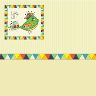 background with bird parrot N19