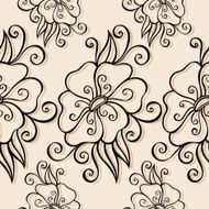 Seamless Floral Pattern N231
