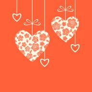 Heart ornament design