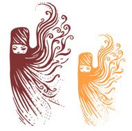 Eastern Women Vector illustration