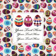Easter Egg Card N9