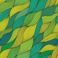 colorful seamless abstract hand-drawn pattern waves background N61