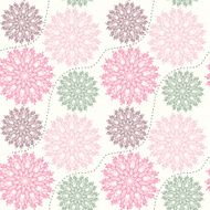 Floral seamless pattern with flowers N8