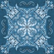 Square ornament N2