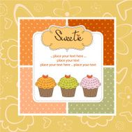 Birthday cupcake N53
