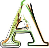 Organic type letter a N2