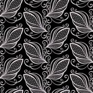 Seamless Floral Pattern (Vector) N81