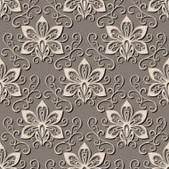 Seamless Floral Pattern (Vector) N82
