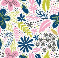 Seamless Floral Pattern N238