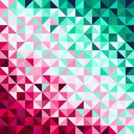 Abstract mosaic background made of colorful arrows N17