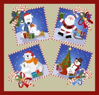 christmas card N81