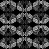 Seamless Ornate Abstract Pattern N61