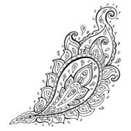 Paisley Ethnic ornament N8