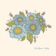 Blue Flower
