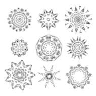 Set of arabesque ornament for your design N3