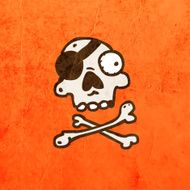 Skull And Cross Bones N6