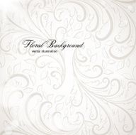 Floral Ornament Background for Vector Design N23