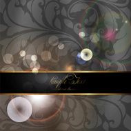 Floral Ornament Background for Vector Design N27