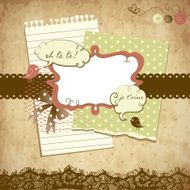 Cute scrapbook elements N7