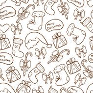 Christmas seamless background N15