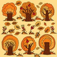 Autumn Trees N4