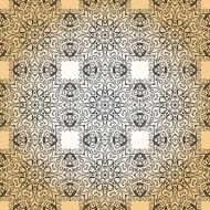 Abstract geometric seamless pattern N22