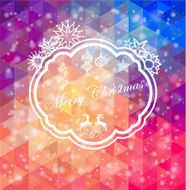 Christmas frame N7