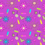 seamless funny pattern N2