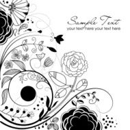 Flower doodle N460