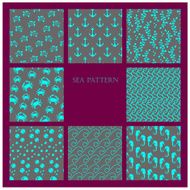 sea pattern set N8