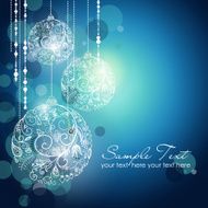 Blue christmas background N7