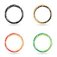 colored circles