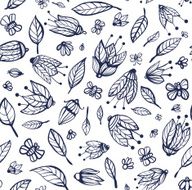 Flowers Ornament Seamless Pattern N2