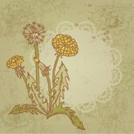 Doodle Weed Background