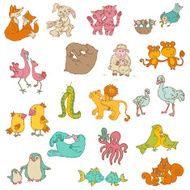 Cartoon Animal Set N2