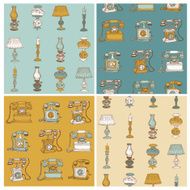 Vintage Telephones Backgrounds