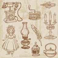 Doodled Vintage Elements