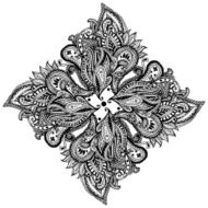 Paisley pattern N5