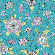 floral seamless pattern N144