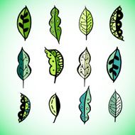 Funky Little Leaves