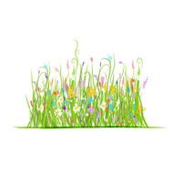 Green meadow for your design N4
