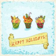 christmas card N83