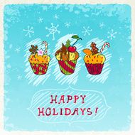 christmas card N85