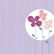Cute spring flowers