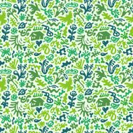 spring - seamless vector pattern