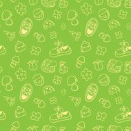 Seamless cute pattern for children N6